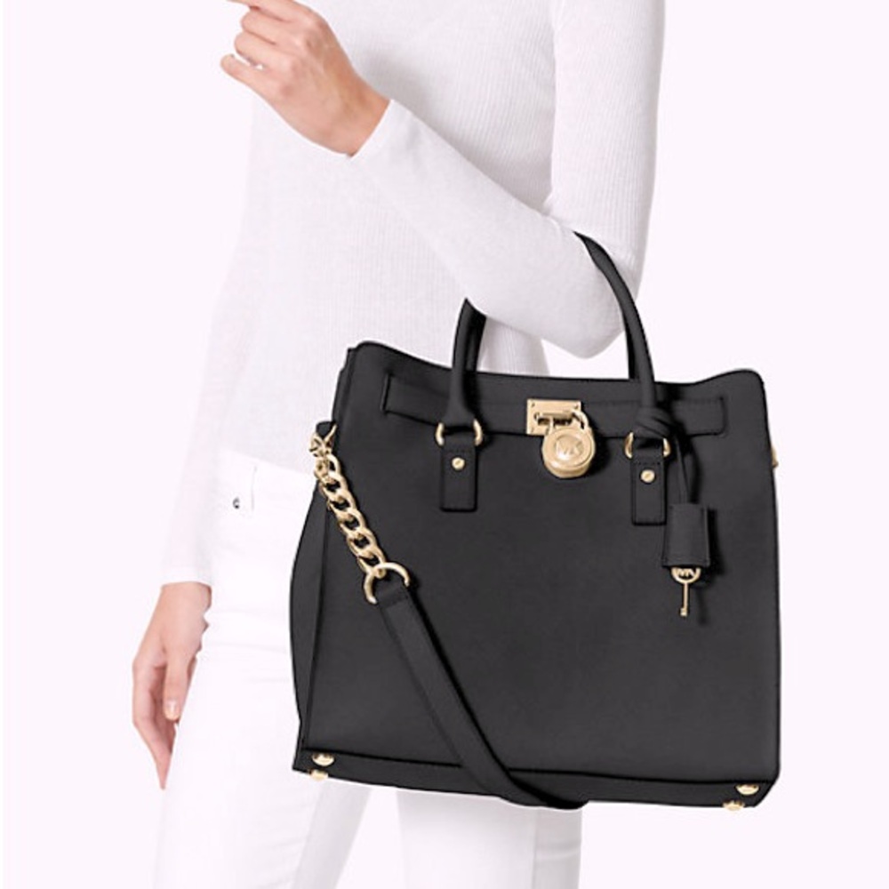 Michael Kors Large Hamilton Luggage Satchel